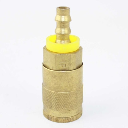 Interstate Pneumatics 1/4 Inch Automotive Brass Coupler x 1/4 Inch Easy-Lock CA445B